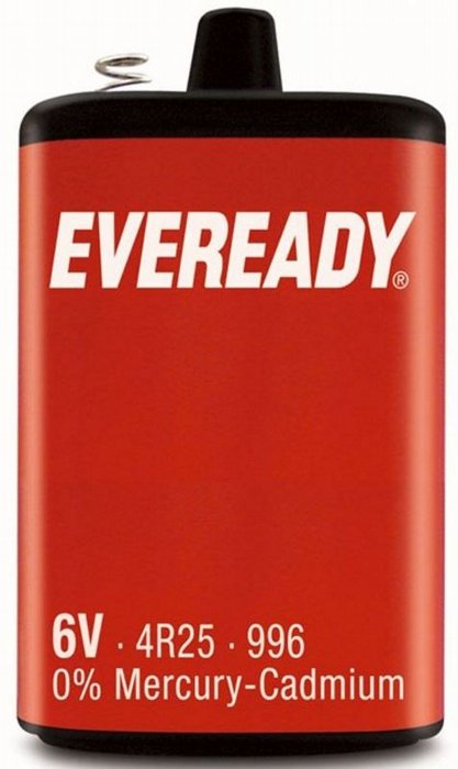 Energizer PJ996 Eveready Lantern Battery - 6V