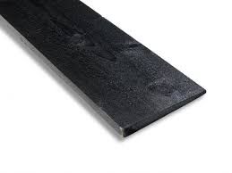 Featheredge Black Painted 32x175mm 4.8M Length