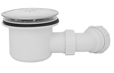 SWT001 Opella 90mm C/P Shower Trap With 40mm Outlet