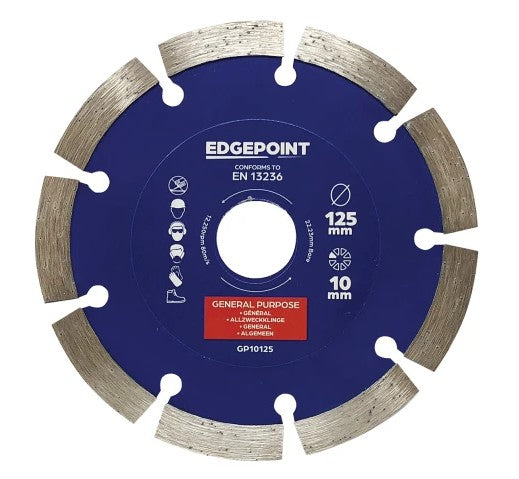 EdgePoint GP10 General-Purpose Diamond Blade 125mm