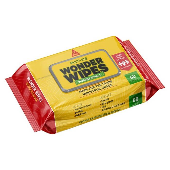 Everbuild Wonder Wipes Biodegradable Pack 60