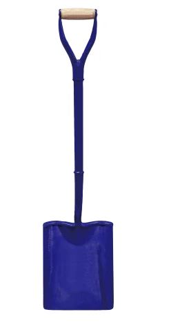 Faithfull All-Steel Shovel Square No.2 MYD Treaded