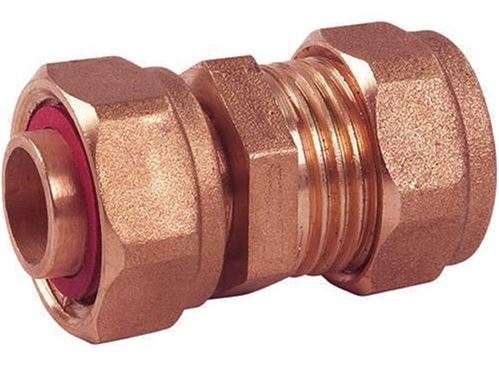 22mm x 3/4" Compression Straight Swivel Tap Connector