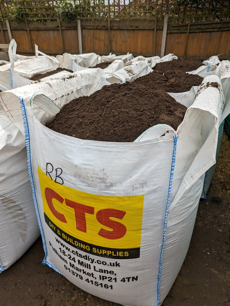 Raised Bed & Allotment Soil & Compost Mix Bulk Bag (Est 800kg)