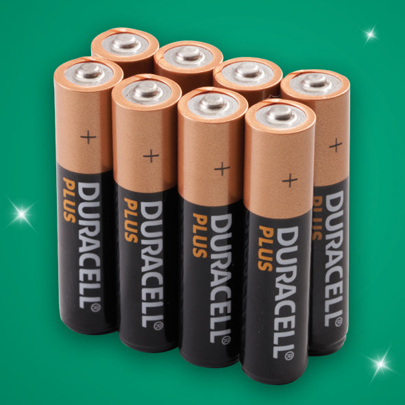 Duracell Plus AA Batteries (8 Pack)