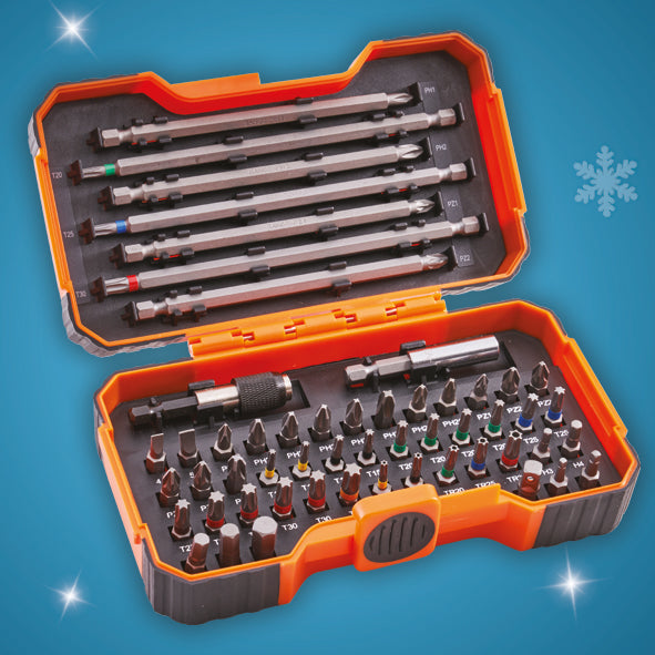 Bahco 54 Pce Bit Set