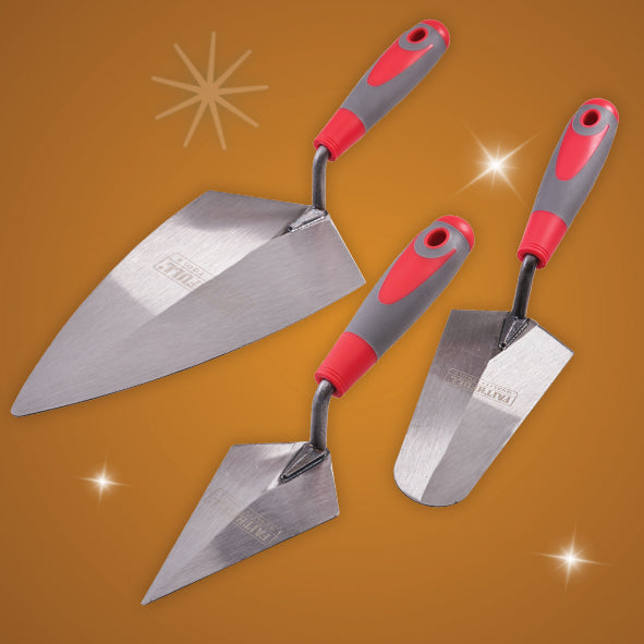 Faithfull 3 Piece Trowel Set