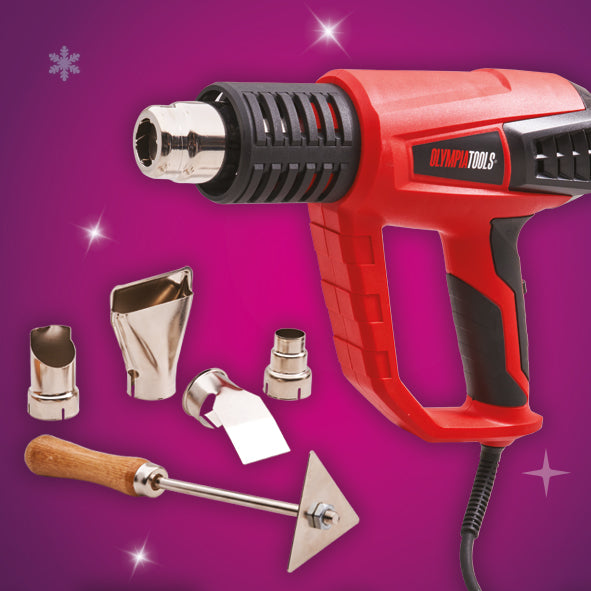 Olympia 2000W Heat Gun With Accessories