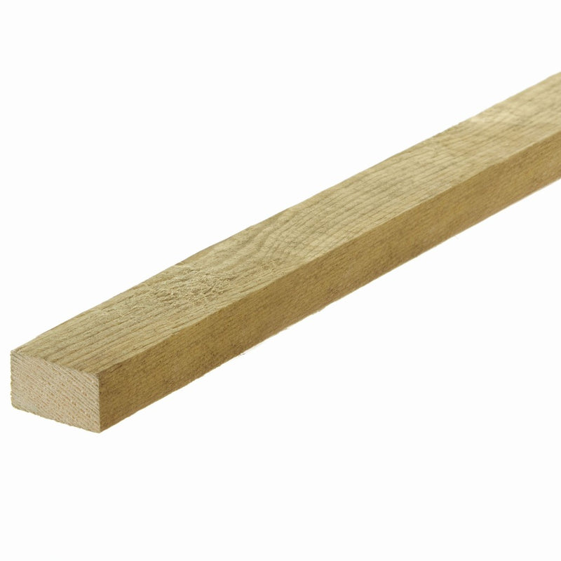 Treated Green Batten Timber 25x50mm 4.8M Length