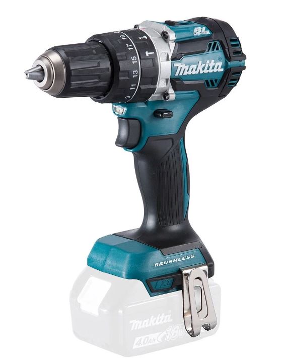 Makita DHP484ZK 18V Brushless Combi Drill With Case (Body Only)