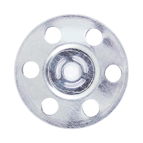 Metal PIR Insulation Discs / Washers 35mm Box 100