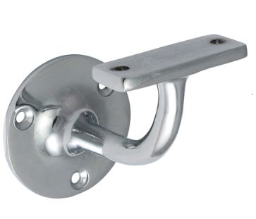 Handrail Bracket - Polished Chrome 64mm