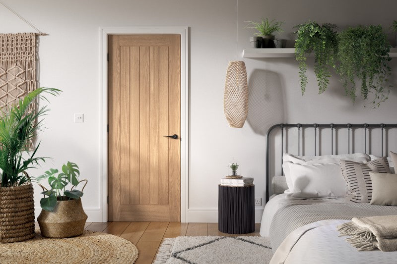 Oak Veneer Belize Internal Door 1981x762mm (30"/2'6")