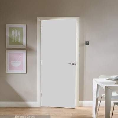 White Primed Internal Flush Door 1981x762mm (30"/2'6")