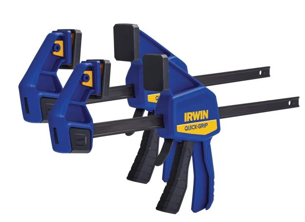 Irwin Quick Grip 300mm (12in) Quick Change Bar Clamp Twin Pack