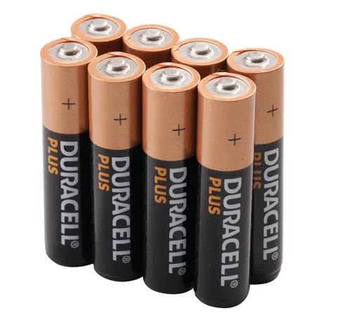 Duracell Plus AA Batteries (8 Pack)