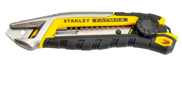 Stanley Fatmax 18mm Snap-Off Knife with Wheel Lock