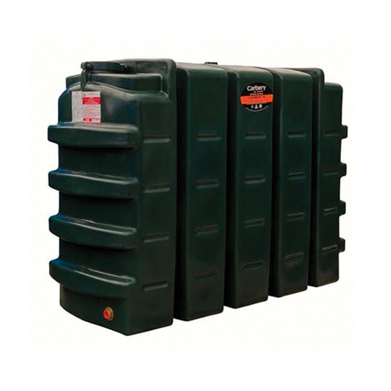 Carbery Slimline Plastic Oil Tank 1100L Rectangular Single Skin