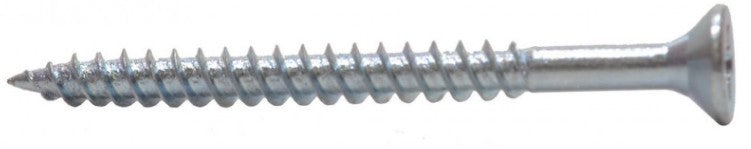 3" x 8 ZP Twin Thread Woodscrews Countersunk (Pack of 6)