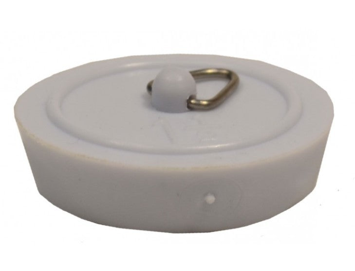 Plug - Sink Bath - White - 1 1/2"