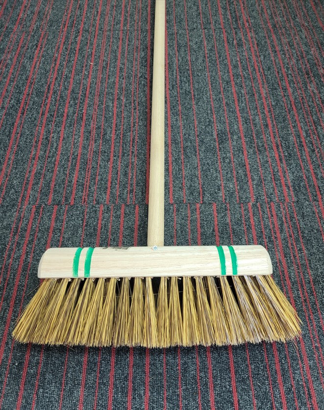 Hillbrush 12" Industrial Soft Broom Complete