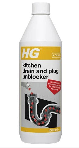 HG Kitchen Drain & Plug Unblocker 1L