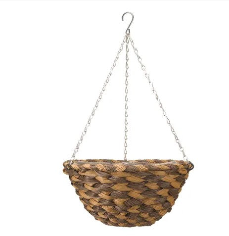 Earth Braid Faux Rattan Basket 14L