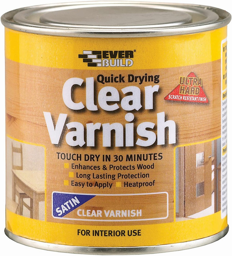 Everbuild Clear Varnish Satin