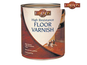 Liberon High Resistance Floor Varnish Clear Satin 2.5 litre